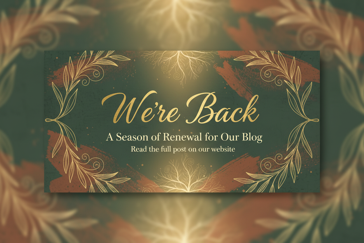 We're Back — And So Is the Schedule You've Been Waiting For